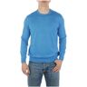 Malo , Girocollo ,Blue male, Sizes: M