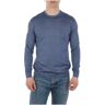 Malo , Girocoll ,Blue male, Sizes: XL