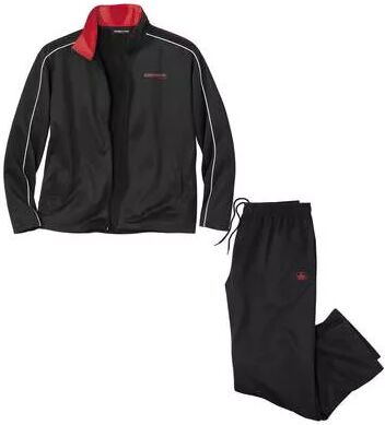 Atlas for Men Men's Black Outdoor Tracksuit  - BLACK - Size: 3XL