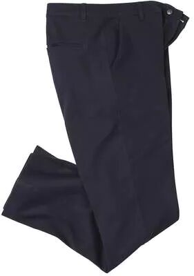 Atlas for Men Men's Navy Stretch Twill Chinos  - NAVY BLUE - Size: W32