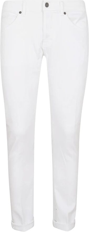 Dondup , Men's Clothing Trousers White Ss24 ,White male, Sizes: W31, W32, W36, W30, W35, W33, W29, W40, W34, W38