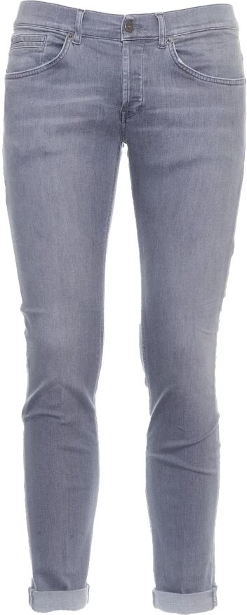 Dondup , Men's Clothing Jeans Grey Denim Ss24 ,Gray male, Sizes: W35, W30, W29, W32, W38, W34, W33, W31