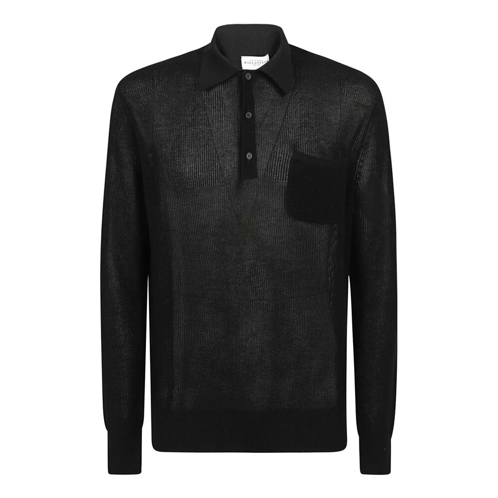 Ballantyne , Men's Clothing T-Shirts & Polos Black Ss24 ,Black male, Sizes: L