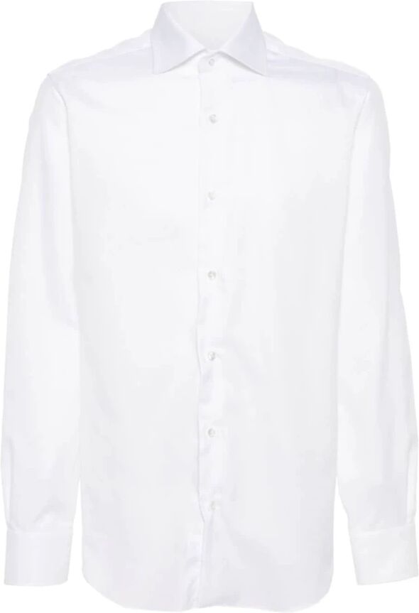 Barba , Men's Clothing Shirts White Ss24 ,White male, Sizes: 2XL, L, M