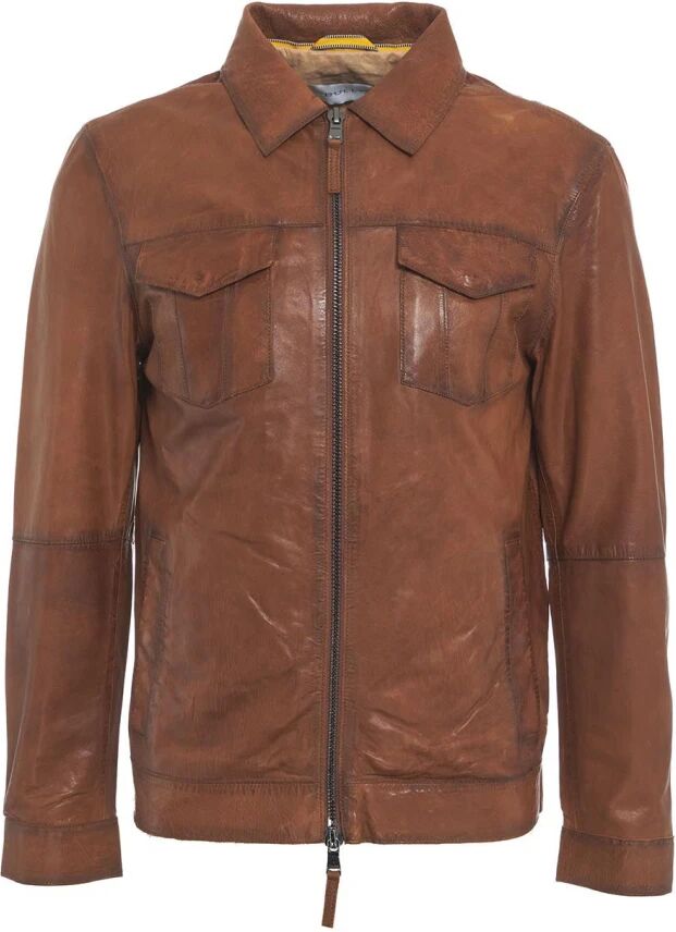 Bully , Men's Clothing Jacket Brown Ss24 ,Brown male, Sizes: M