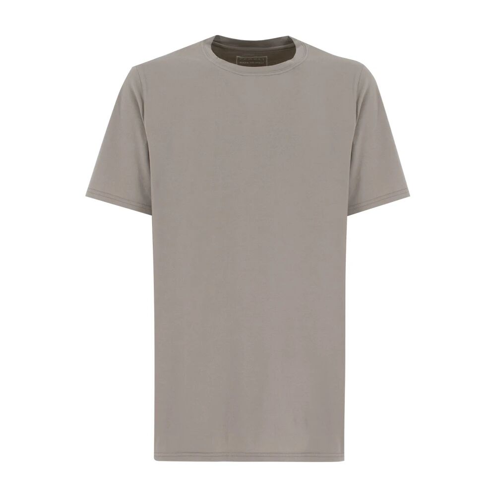 Fedeli , Men's Clothing T-Shirts & Polos 176 Ss24 ,Gray male, Sizes: 3XL, 5XL, 4XL