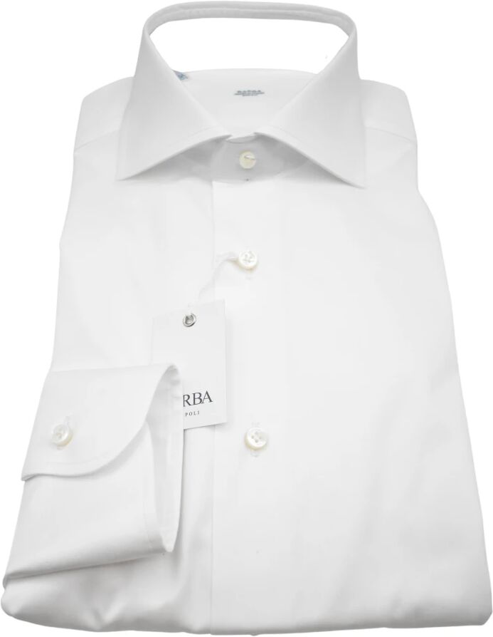 Barba , Men`s Clothing Shirts White ,White male, Sizes: 2XL