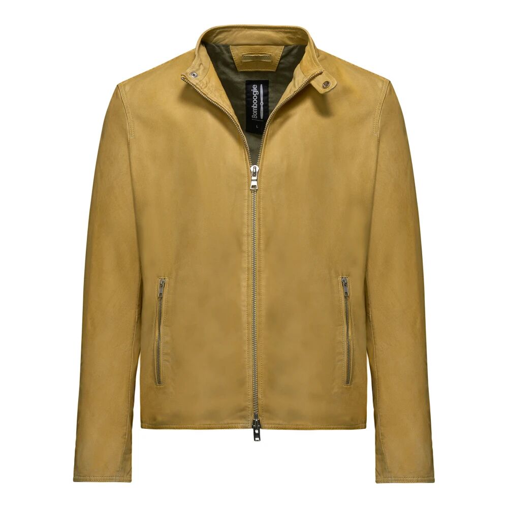 BomBoogie , Men's Clothing Jackets & Coats Beige Ss24 ,Beige male, Sizes: M, S, 2XL, XL, L