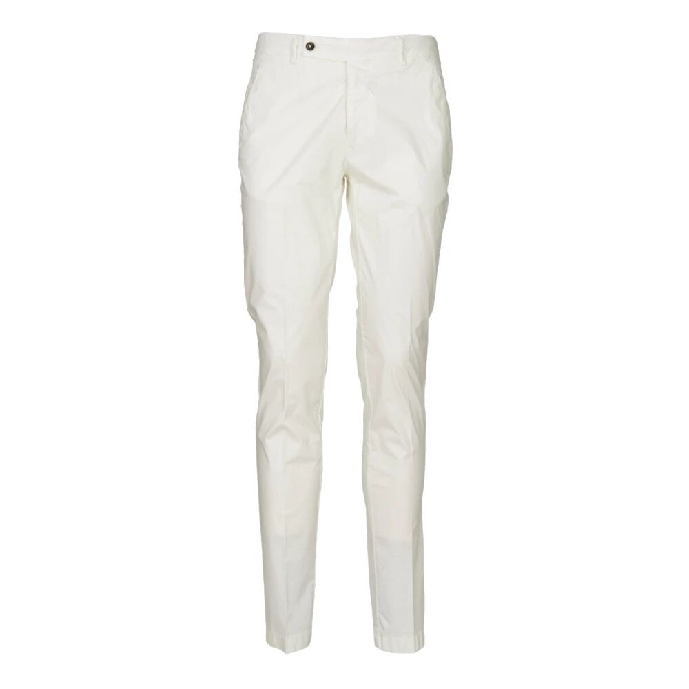 Berwich , Men's Clothing Trousers Cream Ss24 ,White male, Sizes: XL, M