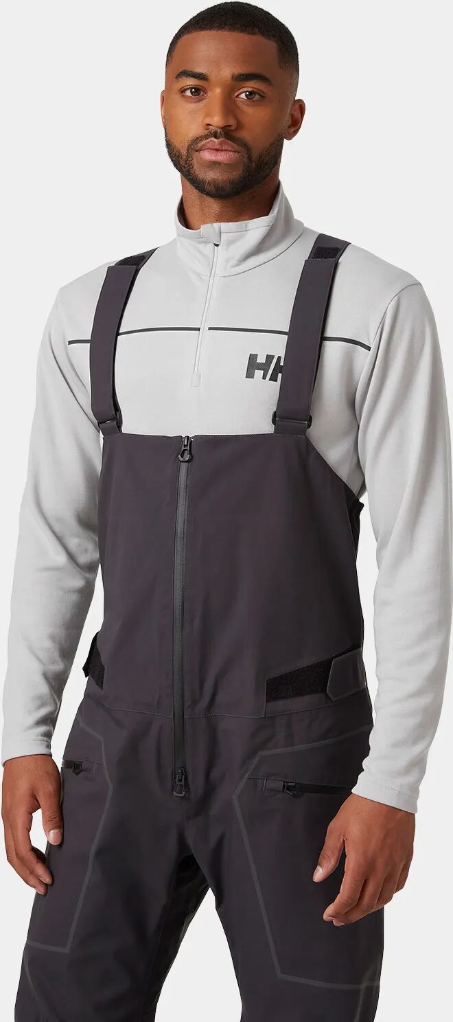 Helly Hansen Men's HP Quick-Dry 1/2 Zip Pullover Grey L - Grey Fog - Male