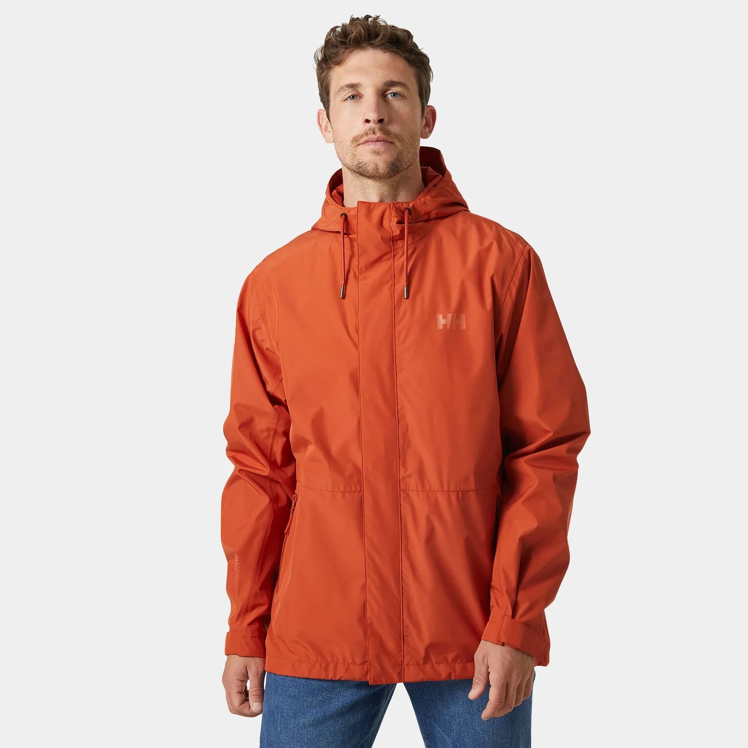 Helly Hansen Men's Urban Lab Rain Jacket Orange XL - Canyon Orange - Male