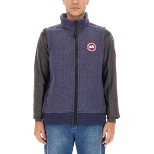 Canada Goose Vests With Logo - BLUE - male - Size: Small