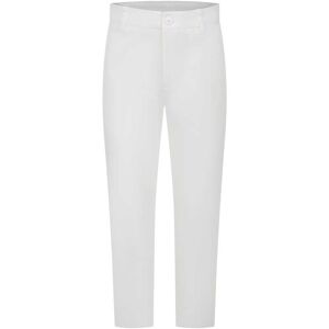 Dondup White Trousers For Boy With Logo - White - male - Size: 6