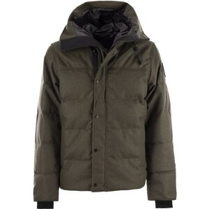 Canada Goose Macmillan - Wool Parka - 0Military Green - male - Size: Small