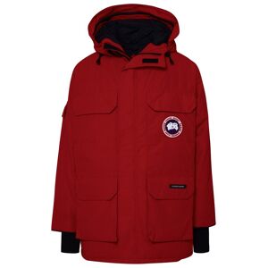 Canada Goose expedition Red Cotton Blend Parka - Red - male - Size: Extra Small