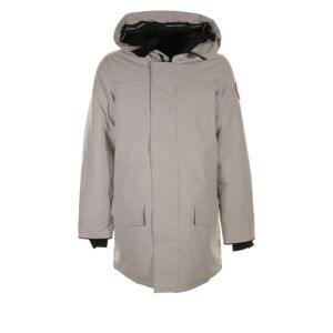 Canada Goose Long Parka With Logo And Hood - LIMESTONE - male - Size: Extra Large