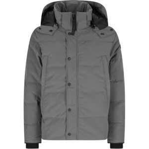 Canada Goose wyndham Grey Cotton Blend Parka - Grey - male - Size: Large