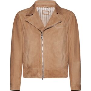 Brunello Cucinelli Jacket - 0Marrone chiaro - male - Size: Large