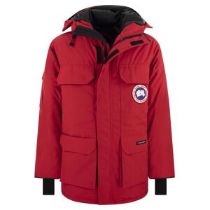 Canada Goose expedition Red Cotton Blend Parka - Red - male - Size: Large