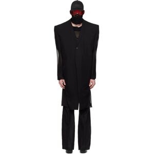 Rick Owens Black Fogtatlin Coat  - 09 BLACK - Size: IT 50 - Gender: male