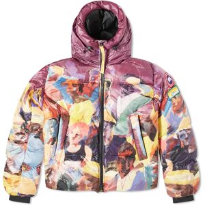 Canada Goose Men's x NBA x KidSuper Studios Crofton Puffer Jacket in Crowd Print, Size X-Small