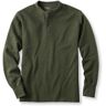 Men's Two-Layer River Driver's Shirt, Traditional Fit Henley Loden Heather Extra Large, Wool Blend/Nylon L.L.Bean