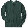 Men's Two-Layer River Driver's Shirt, Traditional Fit Henley Black Forest Green Small, Wool Blend/Nylon L.L.Bean