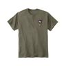 Men's Maine Inland Fisheries and Wildlife Tee, White-Tailed Deer Military Green Large, Cotton L.L.Bean