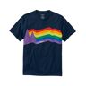 Adults' Pride Short-Sleeve Tee Nautical Navy XXL, Cotton L.L.Bean