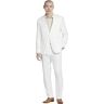 Tommy Hilfiger Modern Fit Men's Suit Separates Linen Jacket White - Size: 42 Long - White - male