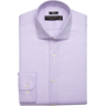 Pronto Uomo Men's Slim Fit Spread Collar Dress Shirt Lavender Stripe - Size: 17 32/33 - Only Available at Men's Wearhouse - Lavender Stripe - male