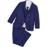 Peanut Butter Collection Men's Slim Fit Toddlers Tuxedo Indigo - Size: Size 1 - Blue - male