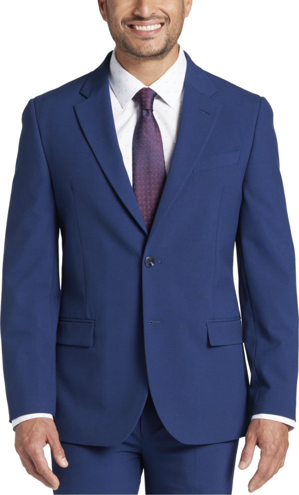 Nautica Men's Modern Fit Suit Blue/Postman - Size: 44 Regular - Blue/Postman - male