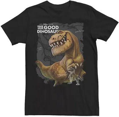 Disney Mens Disney / Pixar The Good Dinosaur Butch Rex Tee, Men's, Size: XXL, Black