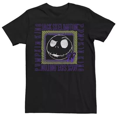 Disney Men's Disney The Nightmare Before Christmas Jack 97 Box Up Tee, Size: XL, Black