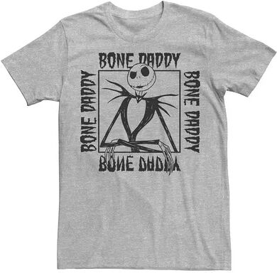 Disney Men's Disney The Nightmare Before Christmas Jack Bone Daddy Frame Tee, Size: XL, Med Grey