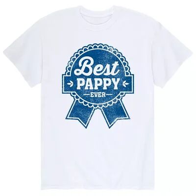 Licensed Character Men's Beer Label Best Pappy Tee, Size: Small, White