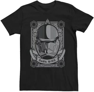 Licensed Character Men's Star Wars The Rise of Skywalker Sith Trooper Playing Card Tee, Size: 3XL, Black