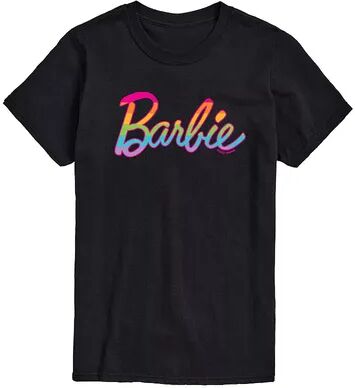 Licensed Character Men's Barbie Pride Rainbow Tee, Size: Medium, Black