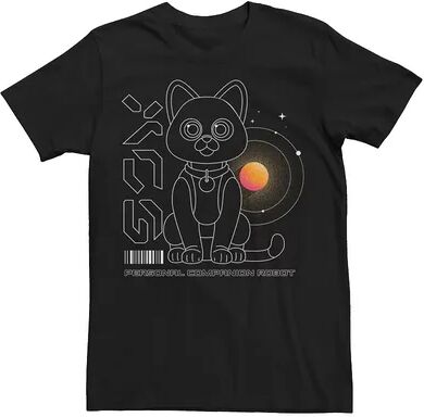 Licensed Character Men's Disney / Pixar Lightyear Sox Personal Companion Robot Code Bar Tee, Size: Medium, Black