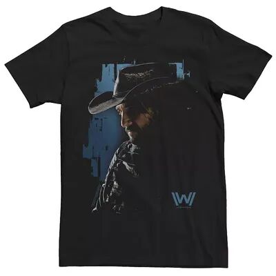 Licensed Character Men's Westworld Hector Dark Portrait Tee, Size: XL, Black