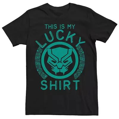 Men's Marvel Black Panther This Is My Lucky Shirt Tee, Size: Small