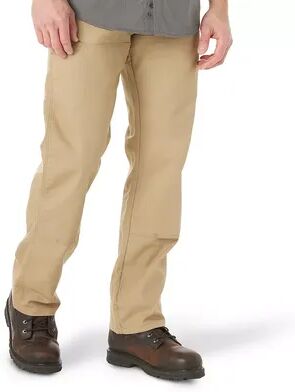 Wrangler Men's Wrangler Riggs Workwear Slim-Fit Work Pants, Size: 40X34, Lt Brown