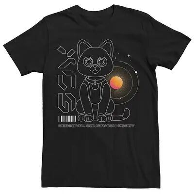 Licensed Character Men's Disney / Pixar Lightyear Sox Personal Companion Robot Code Bar Tee, Size: Large, Black