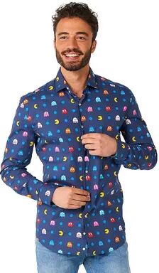 OppoSuits Men's OppoSuits Pokémon Shirt, Size: Large, Blue