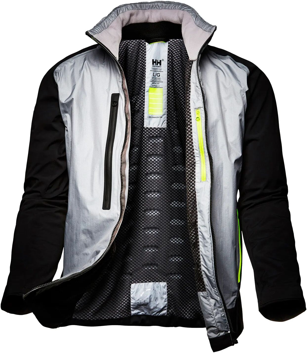 Helly Hansen Aegir H2flow Jacket Mens Sailing Grey S