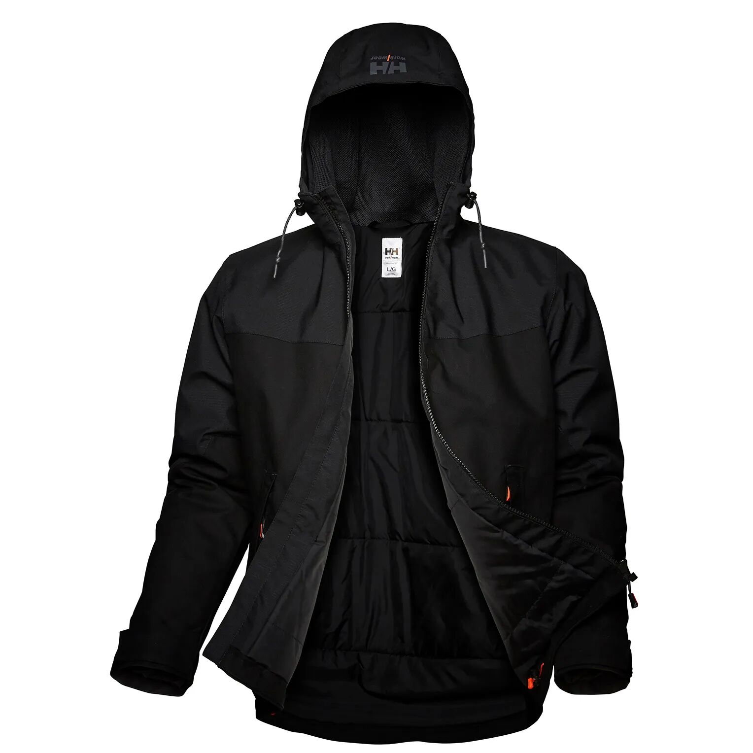 HH Workwear Helly Hansen WorkwearOxford Primaloft Insulated High Performance Winter Jacket Black XL