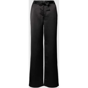 s.Oliver BLACK LABEL Stoffhose mit Schleifen-Detail - women - SCHWARZ - 46/32