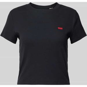 Levi's® T-Shirt mit Label-Detail und Rundhalsausschnitt, Größe XS - EUR - Black - XS