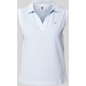 Tommy Hilfiger Top mit Label-Detail, Größe M - EUR - Hellblau - M